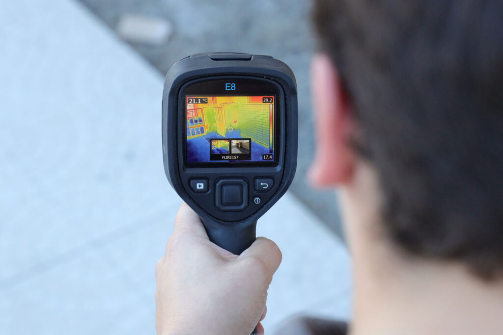 inspeções termográficas no isolamento